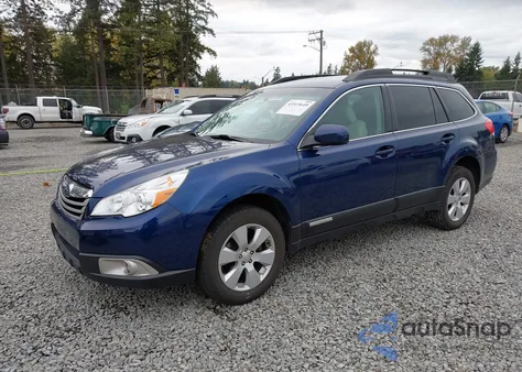 2010 Subaru Outback 2.5I Premium z USA, uszkodzony, nr VIN 4S4BRBCC7A3384967